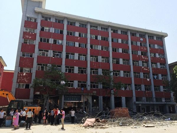 兰州大学燃气爆燃事故15人受处理 校方被罚40万