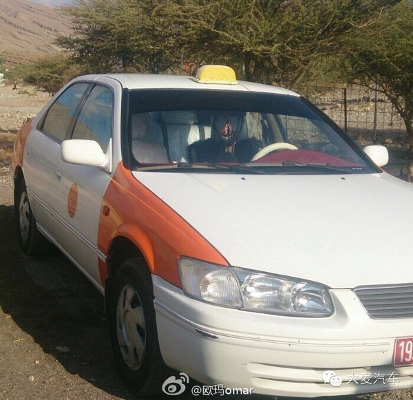 伊拉克老凯美瑞出租车