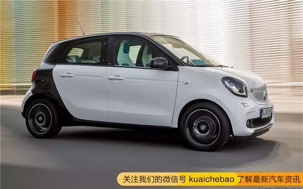 四座版smart 多了菱角的smart forfour喜欢吗?