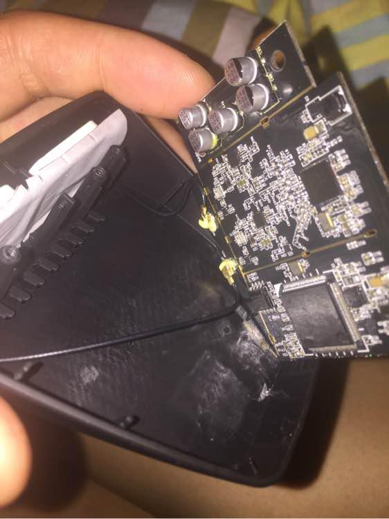 图传不清晰,自改零度无人机遥控器中继器