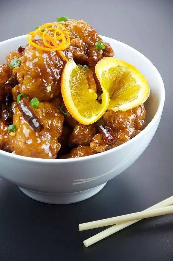 tangerine chicken   orange chicken