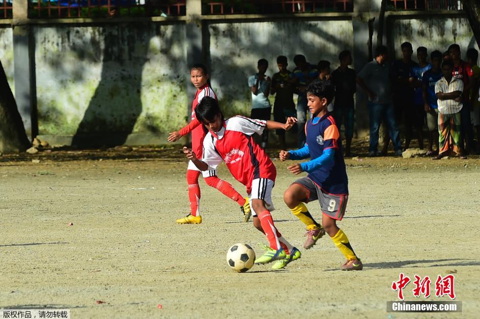 【图片故事】孟加拉国的女子足球队