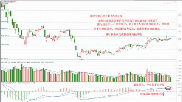 一神奇指标暗示主力资金动向 明日走势已成定