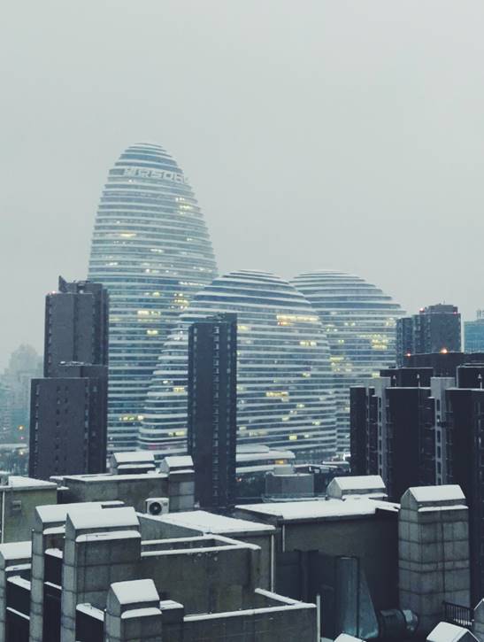 大雪纷飞 麦芒4镜头下的北京雪景