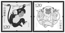 "丙申猴"遇上"原地猴"图片