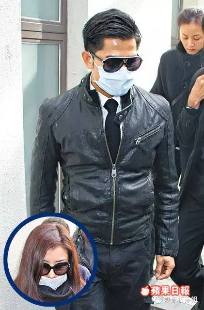 一直不被郭富城承认的熊黛林终于有机会否认婚讯