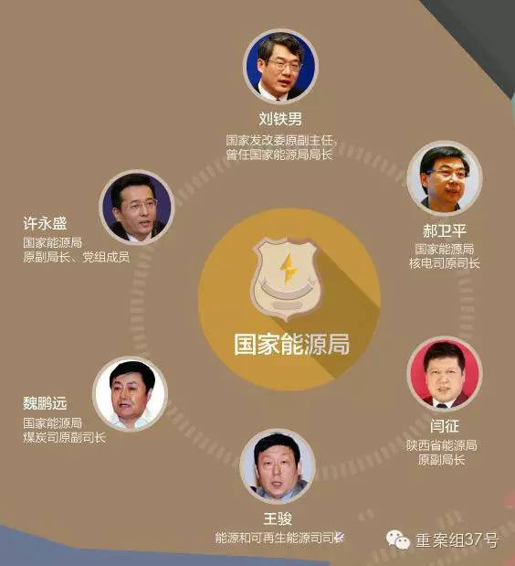 国家能源局贪腐"窝案 网络图片