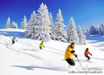 峨眉山免费滑雪开始啦!