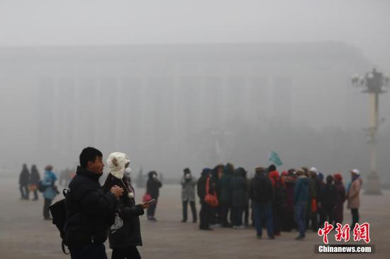 气象局:北京本次雾霾爆发性增长外来输送起重