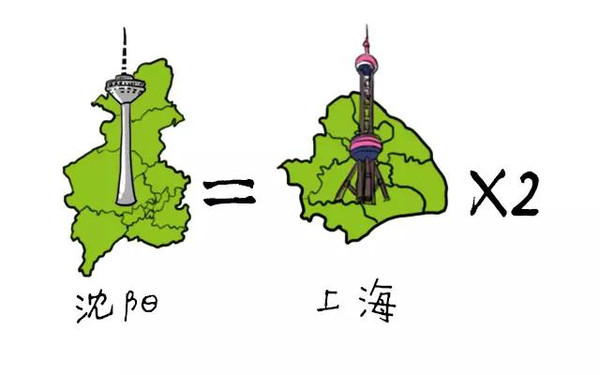 沈阳多大面积和人口_沈阳人口分布热力图(2)