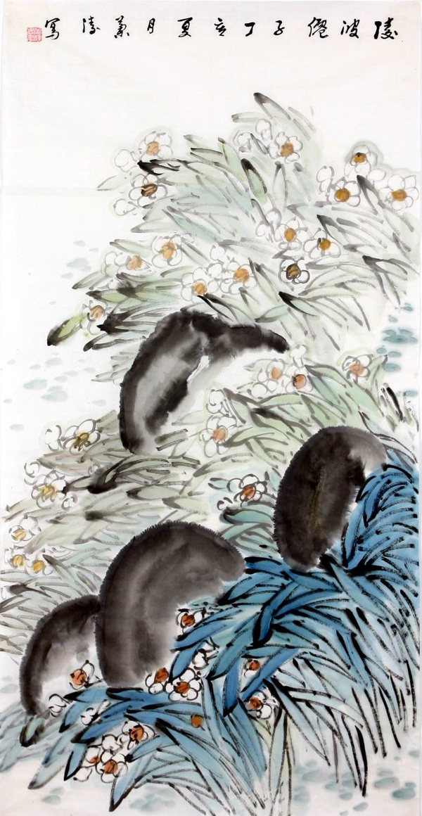黄淮书画院:萧县女画家,美协主席作品介绍_手机搜狐网
