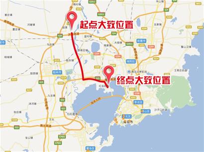 昨日,市环保局官方网站发布了青岛新机场快线工程(新机场高速公路)