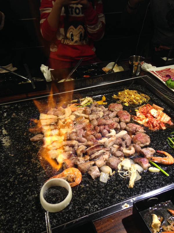 风靡韩国的石板烤肉来啦