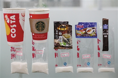 咖啡含糖量超世卫组织警戒线 普遍在40%以上