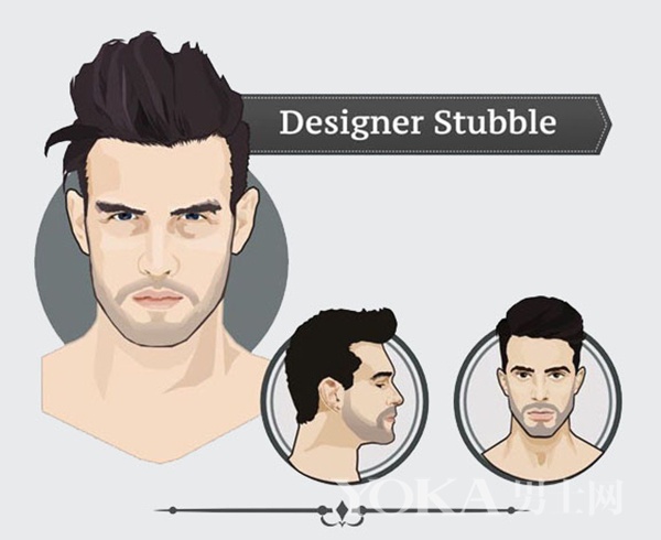 designer stubble