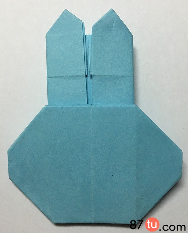 儿童折纸米菲兔折纸图解教程
