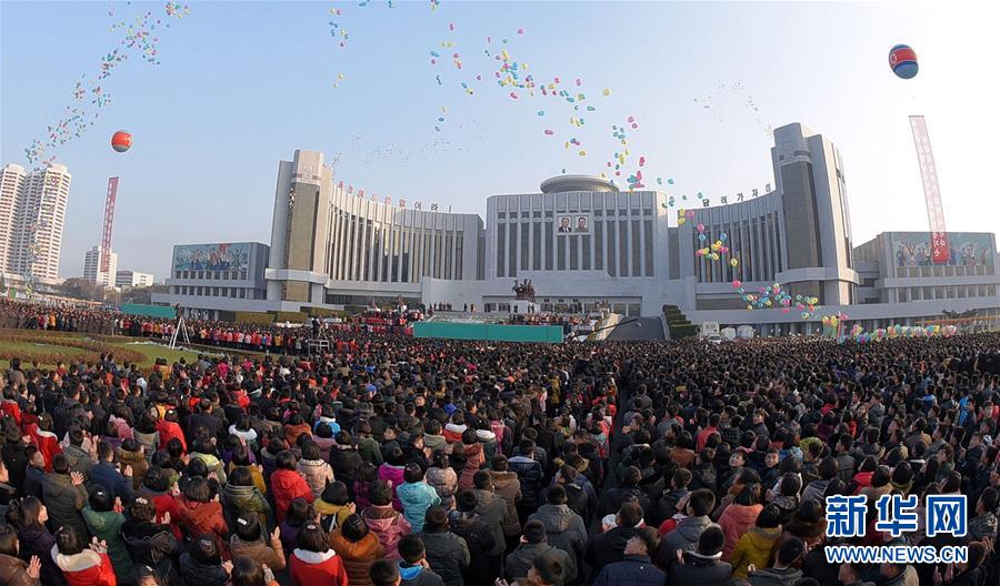 朝鲜万景台学生少年宫改建工程竣工(高清)(组图)