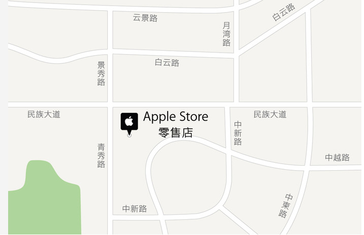 广西第一家:苹果南宁万象城零售店抢先看(组图