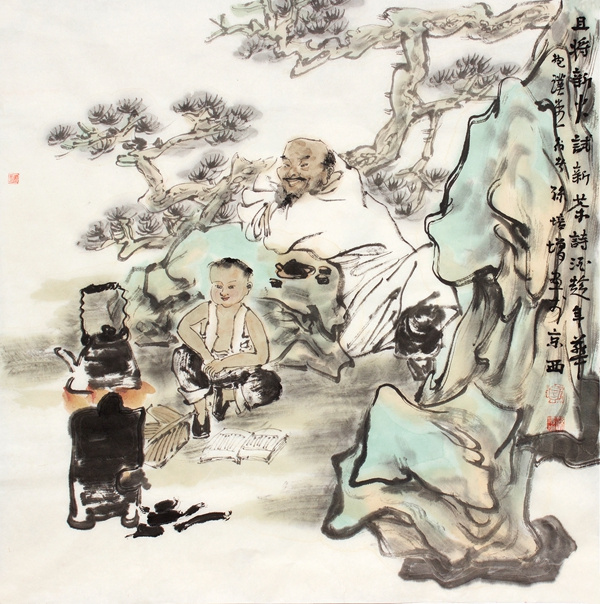 画家孙培增贴近生活才能驾驭好人物画