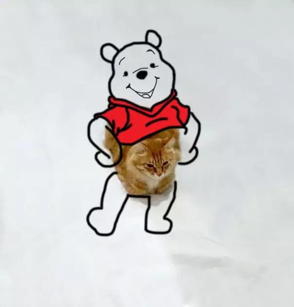 小熊维尼的肚子就是我