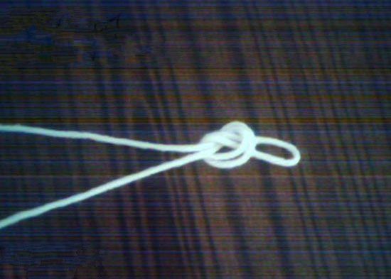 子线打结不易缠绕的子线绑法