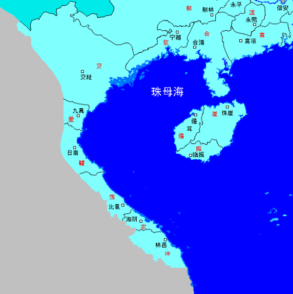 2000多年来,中国在越南疆域线变迁