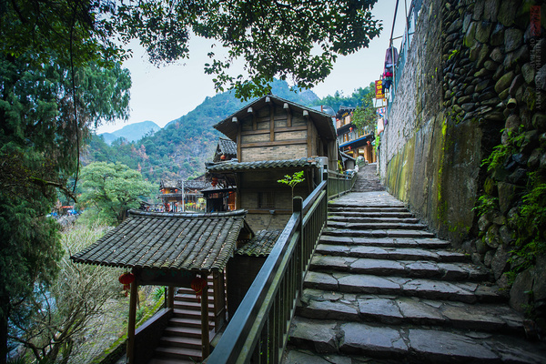 世外小山村,温州岭上人家