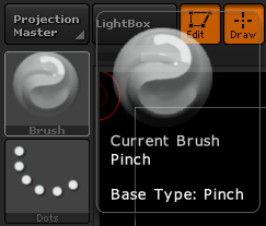 教你ZBrush?中Pinch怎样捏挤笔刷