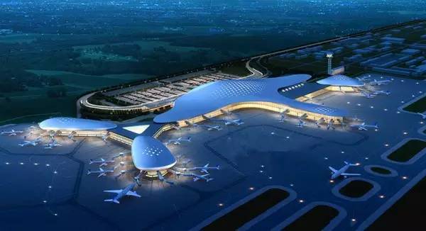 作为哈尔滨太平国际机场改扩建工程的重点工程之一,t2航站楼外观将