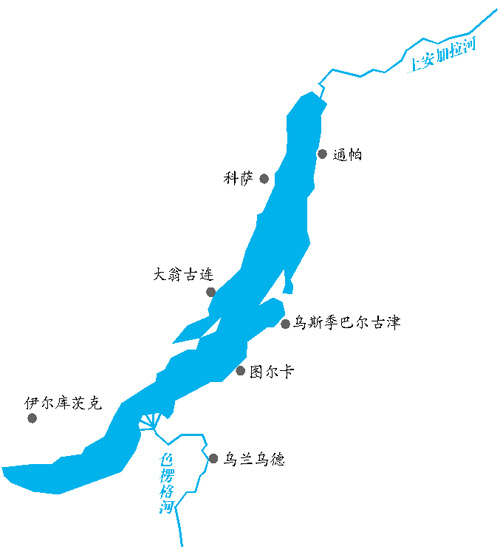 贝加尔湖地图位置图