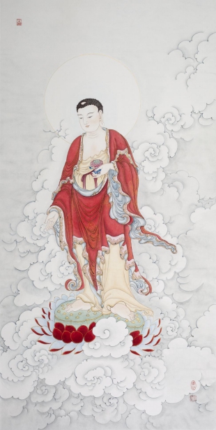 阿弥陀佛红衣(四尺)