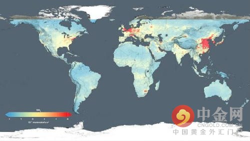 NASA发布全球雾霾地图 上海试收雾霾费10