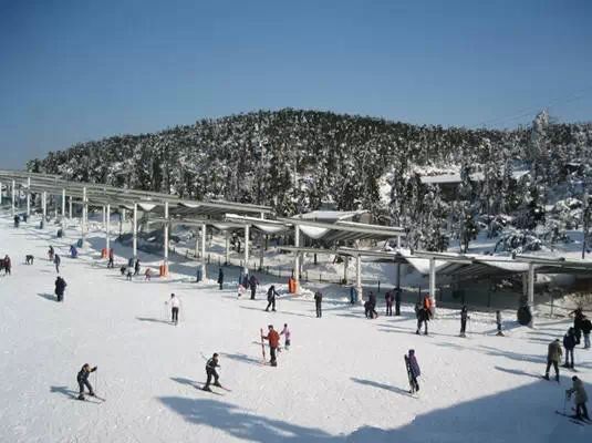 浙江天台山绿城滑雪场