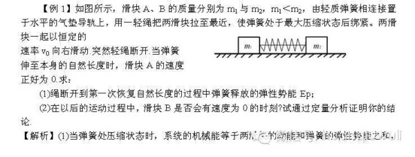 【巧学物理】高考物理经典题型及其基本解题思