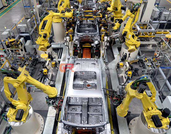 唐山建机器人生产基地