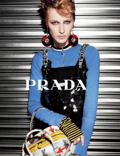 prada2016早春系列广告大片曝光:工业极简主义