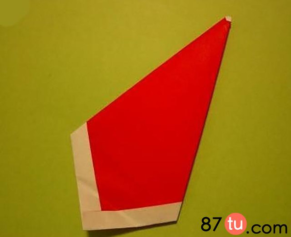 简单的圣诞娃娃折纸图解教程