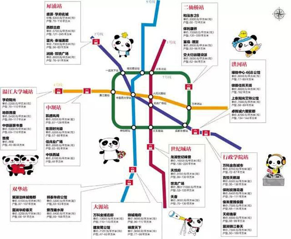 成都地铁4号线通车后,被 透支 的房价还会涨吗