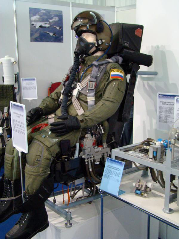 目前俄罗斯空军装备的头盔显示系统,功能非常简单,采用单目投射飞行