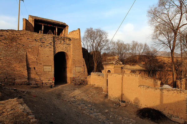 中国传统村落山西忻州市繁峙县横涧乡平型关村