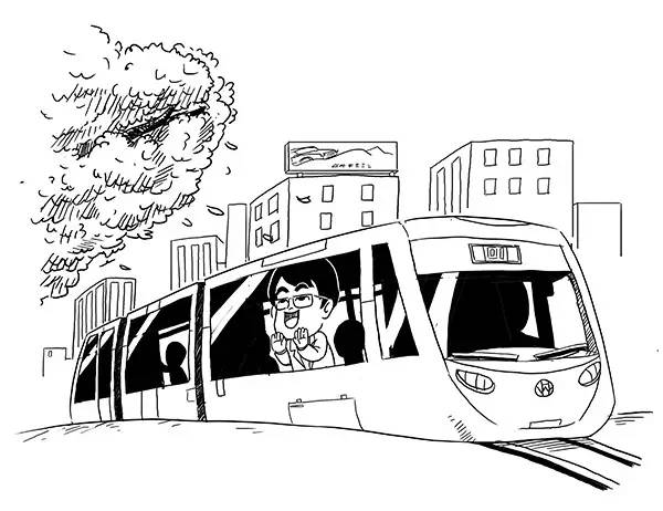 武汉地铁3号线开通竟然还配了洗脑神曲和超酷漫画!