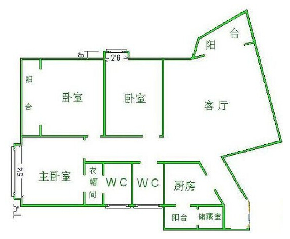 增添人口的户型风水_户型风水最好的房子图(2)