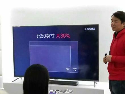 小米发布9999元70寸小米电视3,势与乐视死斗