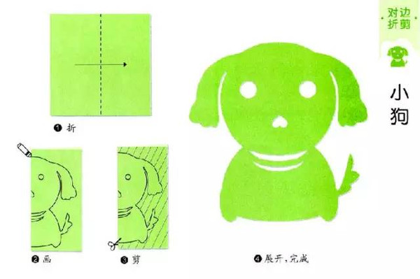 >> 文章内容 >> 对称剪纸图案大全及方法教程  动物对称剪纸图案大全