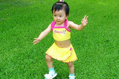 简单四招,打造宝宝漂亮腿型