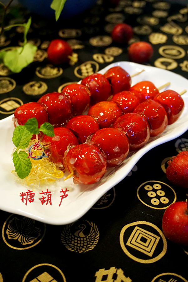 【这一年】红红火火迎新年的自制冰糖葫芦