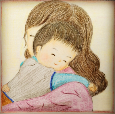 近百幅漫画记录儿子成长故事 好有爱!扬州妈妈手绘"育儿日记"(组图)