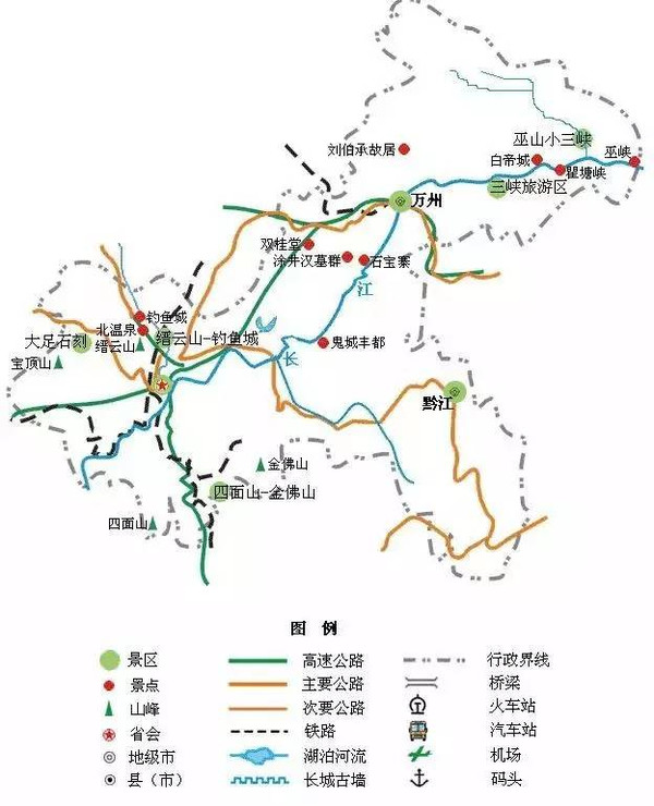 二十八.广西旅游地图
