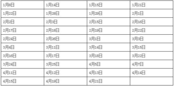 2016年出国留学考试时间地点一览表