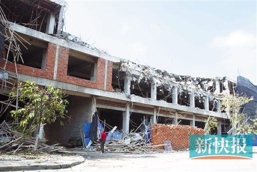 广东番禺“顽强”违建终开拆：承租方仍未现身